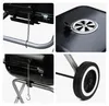 Relaxdays mobiler Holzkohlegrill mit Deckel & Rollen, Produktbild-Vorschau 8