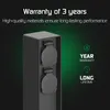 Prise électrique Ledvion, indice de protection IP44, noire, Voir les images du produit 7