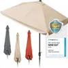 Ombrellone EASYmaxx con protezione UV - rettangolare 230 x Anteprima dell’immagine prodotto 1