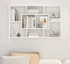 vidaXL Wandregal Weiß 85x16x52,5 cm Holzwerkstoff Produktbild-Vorschau 2