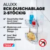 tesa Duschregal Duschablage Eckregal Doppel Duschecke Produktbild-Vorschau 3