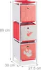 Étagère pour enfants Relaxdays avec 3 bacs, jouets, filles, Voir les images du produit 4