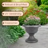 2er Set Blumentopf mit Ständer Blumensäule mit Standfuß Produktbild-Vorschau 4