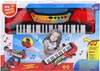 Keyboard Pianino Organy dla Dzieci Mikrofon Stołek Czerwony Podgląd zdjęcia produktu 12