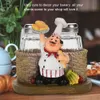 Roztomilá soška kuchaře, slánka a pepřenka, držák na láhev, Náhled obrázku produktu 9