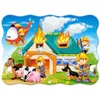 CASTORLAND Puzzle Feuerwehrleute in Aktion 30 Teile Produktbild-Vorschau 2