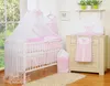 Bobono Mückennetz für Babybett rosa 470x160 cm mit Produktbild-Vorschau 1
