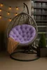 Coussin de tête pour chaise suspendue 130x100cm Anthracite Voir les images du produit 5