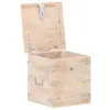 vidaXL Truhe 40x40x40 cm Akazie Massivholz Produktbild-Vorschau 1