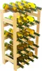 STOLMAK Weinregal aus Holz für 20 Flaschen Natur Produktbild-Vorschau 1