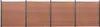 vidaXL Zaunelement-Set Braun 699x186 cm WPC Produktbild-Vorschau 8