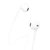 A pair of white wired earphones against a white background. Náhled obrázku produktu