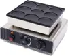 A commercial waffle maker with multiple circular molds for making small waffles or pancakes. Produktbild-Vorschau