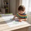 Relaxdays Tovaglia da colorare per bambini, set da 2, carta Anteprima dell’immagine prodotto 2