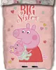 Peppa & Evie - Wende-Bettwäsche-Set, 135x200 & 80x80, Peppa Produktbild-Vorschau 3