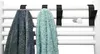 Verk 01756 Gancio per bagno 2 pezzi nero Anteprima dell’immagine prodotto 12