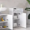Vicco Midischrank Freddy, 36 x 79 cm, Weiß Hochglanz Produktbild-Vorschau 5