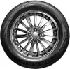 A single tire mounted on a silver rim, presented against a white background. Podgląd zdjęcia produktu