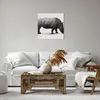Bild auf Leinwand - Leinwandbild - Nashorn Tier Afrika Produktbild-Vorschau 6