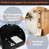 COSTWAY Schneeschaufel, 116,5cm langer Schneeschieber mit Produktbild-Vorschau 8