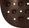 MSV Dusch-/Badeschutzmatte Bad - Gummi - braun - 36 x 76 cm Produktbild-Vorschau 3