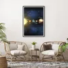 Gerahmtes Poster - Schwarzer Rahmen - Kosmos Planet - Produktbild-Vorschau 6
