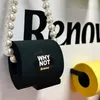 6 rollen zwart toiletpapier van Renova, verpakt in folie - Productafbeelding-voorbeeld 9