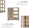 tectake® Sideboard mit höhenverstellbaren Kunststofffüßen, Produktbild-Vorschau 3