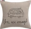 David Fussenegger Kissenhülle Silvretta 'Yes, we camp' 50 x Produktbild-Vorschau 2