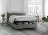 Doppelbett Ddaiv, Containerbett mit Stoffbespannung, 100%  Produktbild-Vorschau 4