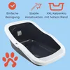 2er Set XXL Katzenklo Katzentoilette groß Großes Katzenklo Produktbild-Vorschau 7