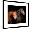 MuchoWow® Gerahmtes Poster Pferde - Tiere - Porträt - Braun Produktbild-Vorschau 1