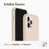 Accezz Liquid Silikoncase iPhone 12 (Pro) - Stone Produktbild-Vorschau 4