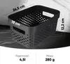 Récipient ajouré Curver infinity 4,5l/gris foncé Voir les images du produit 10