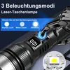 Wiederaufladbare Taschenlampe 1000 Lumen LED, LCD Display, Produktbild-Vorschau 4