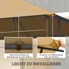 Ersatzdach Pavillon 3x3 m, Pavillondach Polyester Produktbild-Vorschau 7