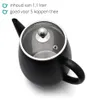 BREDEMEIJER Théière Duet Eva 1,1 litre noir mat Voir les images du produit 6