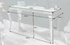 Eleganter Konsolentisch MODERN BAROCK 145cm Glasplatte in Produktbild-Vorschau 10