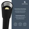 SANTRAS® Duschschlauch aus Kunststoff 1/2" in Schwarz Matt Produktbild-Vorschau 2