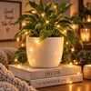 4 Set LED Lichterkette Drahtlichterkette Weihnachten Produktbild-Vorschau 3