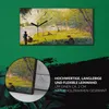 Dekor Leinwand Uhr Wandbilder 60x30 Studie mit Zahlen Produktbild-Vorschau 5