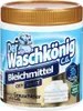 A product shot of a laundry bleach container with branding and product information. Podgląd zdjęcia produktu