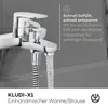 Kludi X1 Miscelatore monocomando per vasca e doccia Anteprima dell’immagine prodotto 5