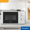 Exquisit Mikrowelle MW 900-030G silber | Grill | max. 1000 Produktbild-Vorschau 5