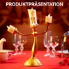 Kerzenständer, Kerzenhalter-Ornamente, Kerzenleuchter für Produktbild-Vorschau 2