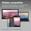 MMOBIEL USB-C zu HDMI Kabel 2 m - 4K@60Hz - Thunderbolt 3 Produktbild-Vorschau 6