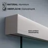 Schiebetür BASIC mit Softclose | in Edelstahloptik | 925 x Produktbild-Vorschau 3