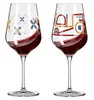 Dekomiro Ritzenhoff Herzkristall Rotwein 4er Set 7+8+9+10 Produktbild-Vorschau 3