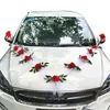 Auto Schmuck Braut Paar Rose Deko Dekoration Autoschmuck Produktbild-Vorschau 2