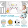 Dripex Laufgitter Laufstall Baby Absperrgitter 8+2 Paneele Produktbild-Vorschau 5